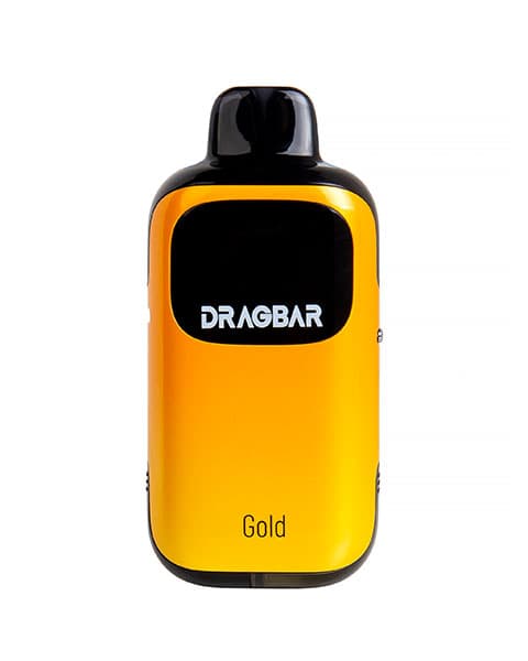 Комплект электронной системы курения ( многоразовая ) DRAGBAR 6000 - 650 mAh - Ананас ( Gold ) ( 2 + 10 мл. Крепость 17 ± 3 мг\ мл )