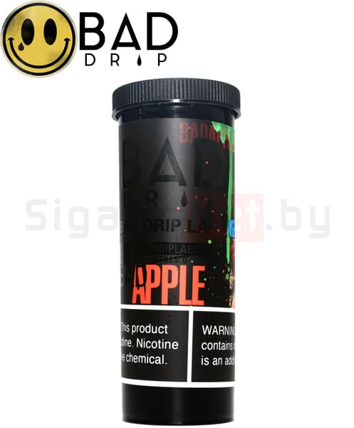 Жидкость Bad Drip - Bad Apple ( Яркий Вкус Сочного Красного Яблока )  60 мл ( 3 мг )