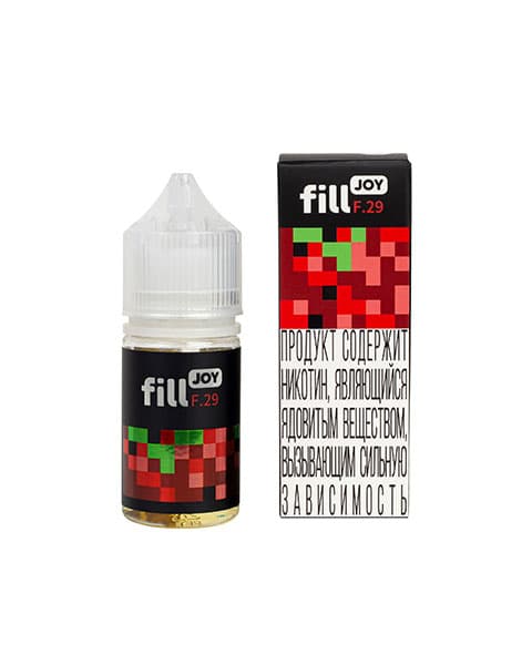 Жидкость fill JOY - Клубника ( F29 ) 25 мл ( 17 ± 3 мг )