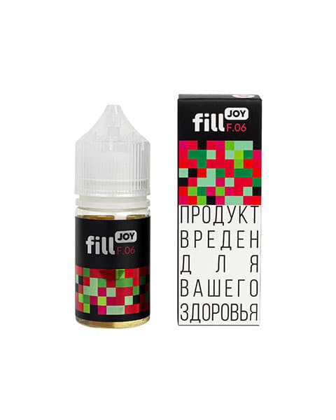 Жидкость fill JOY - Малина Лайм ( F06 ) 25 мл ( 17 ± 3 мг )
