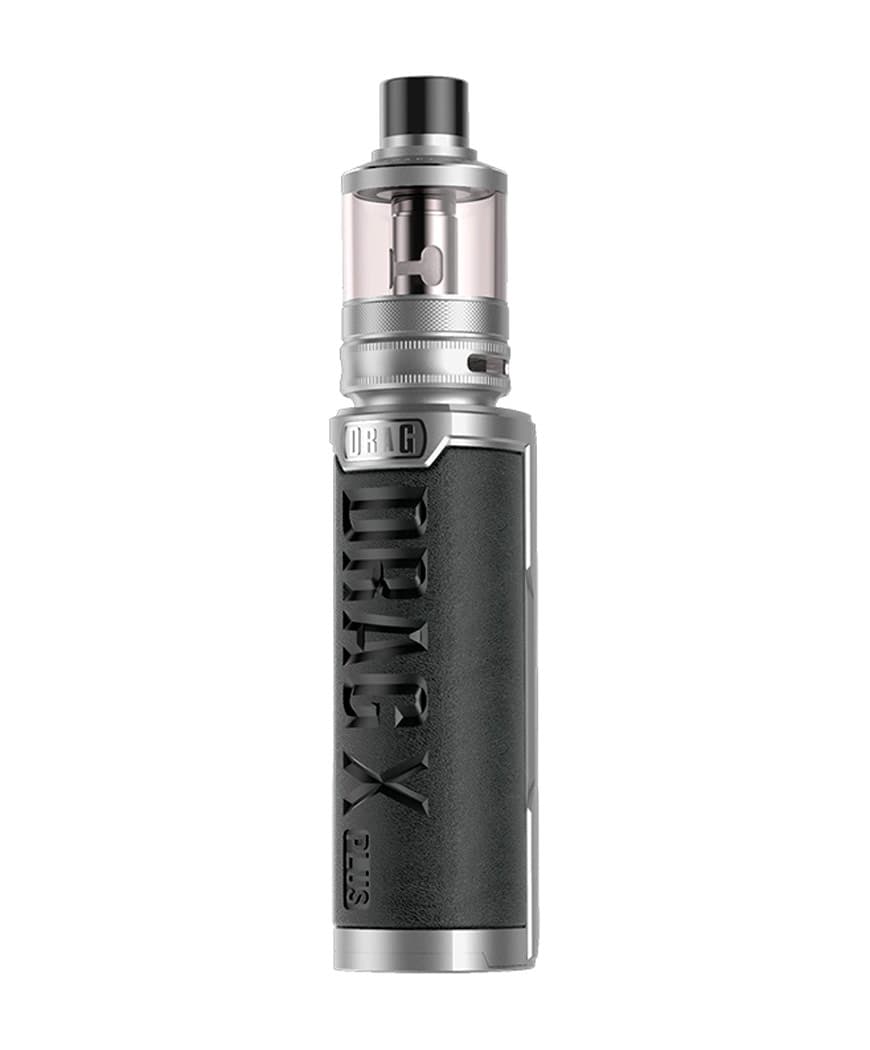 Стартовый комплект VOOPOO DRAG X Plus 100W с Баком TPP 2.0  - 5,5 мл ( без батареи ) ( Серебристо - Серый ) Pro Edition