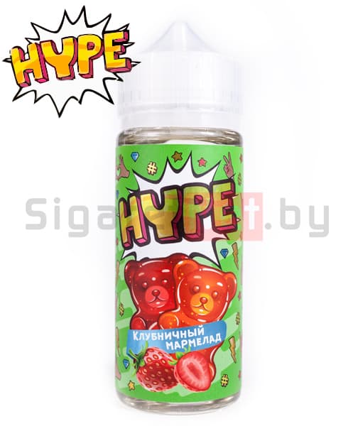 HYPE - Клубничный мармелад, 120 мл (3 мг)