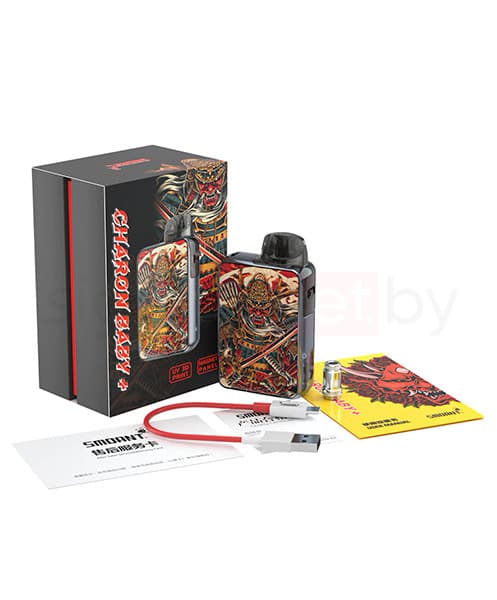 Стартовый комплект Smoant Charon Baby Plus Pod 1000 mAh - 3.5 мл. ( Черный Tiger )