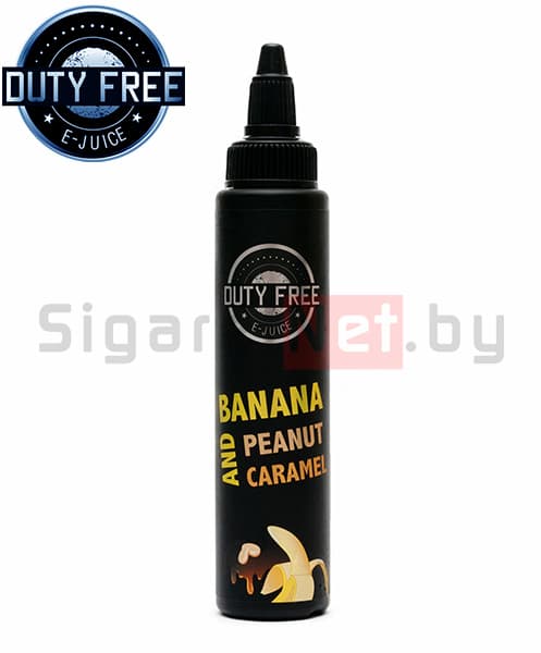 Duty Free Black - Banana and Peanut Caramel, (3 мг), 70 мл