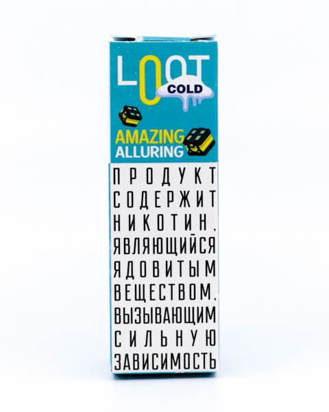 Жидкость Loot Cold SALT - Amazing Alluring 10 мл ( 15 ± 3 мг ) ( Мохито )