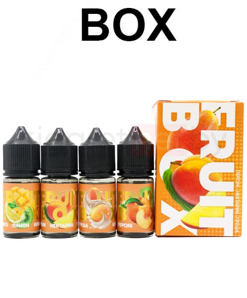 Boxes - Fruit box, [Фруктовая коробка], ( 3 мг или 0 ), 120 мл