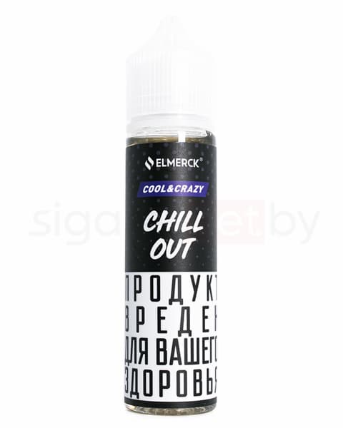 Жидкость ElMerck Cool&Crazy - Chill Out 60 мл ( 3 мг ) ( Ежевика )