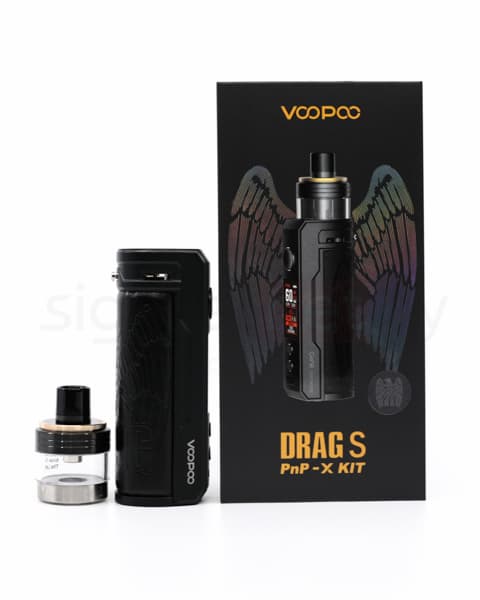 Стартовый комплект VOOPOO DRAG S PNP X 60W VW Pod  - 5 мл 2500 mAh ( Черный ) Eagle Black