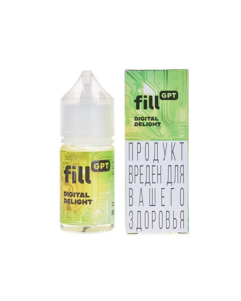 Жидкость fill GPT - Digital Delight ( Киви Помело ) 25 мл ( 15 ± 3 мг )