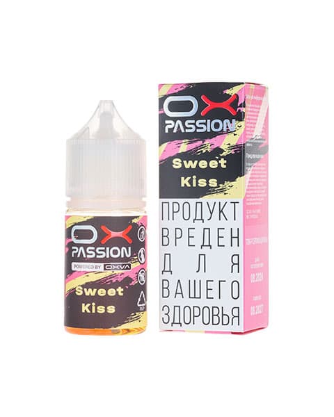 Жидкость OX Passion - Sweet Kiss 25 мл ( 17 ± 3 мг ) ( Клубника Дыня )