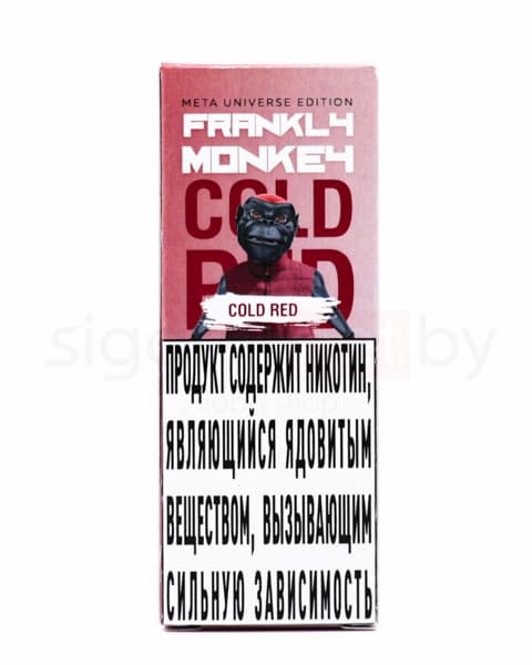 Жидкость Frankly Monkey Meta Universe Edition SALT - Cold Red 30 мл ( 15 ± 3 мг ) ( Ледяная Клубника )