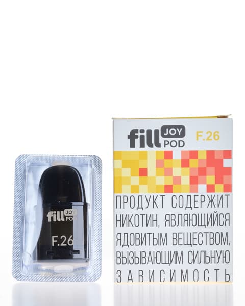 Заправленный картридж fill JOY POD - Ананас Арбуз ( F26 ) ( 2 мл. Крепость 17 ± 3 мг )