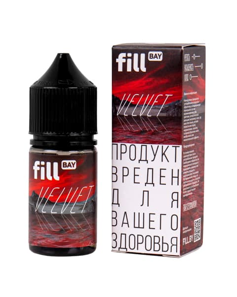 Жидкость fill BAY - Velvet ( Вишневый Компот ) 25 мл ( 15 ± 3 мг )