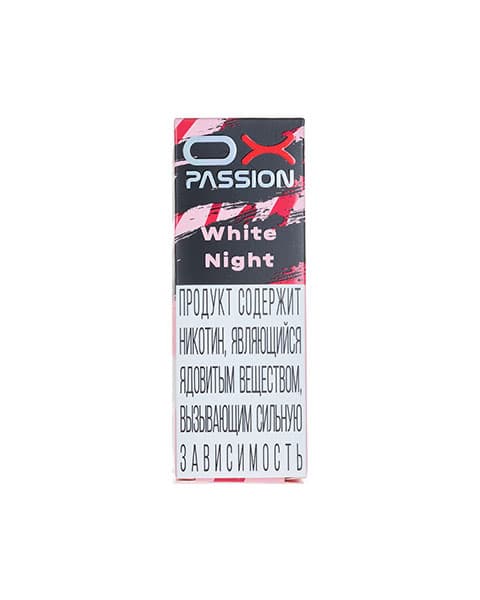 Жидкость OX Passion - White Night 25 мл ( 17 ± 3 мг ) ( Белый Персик Малина )