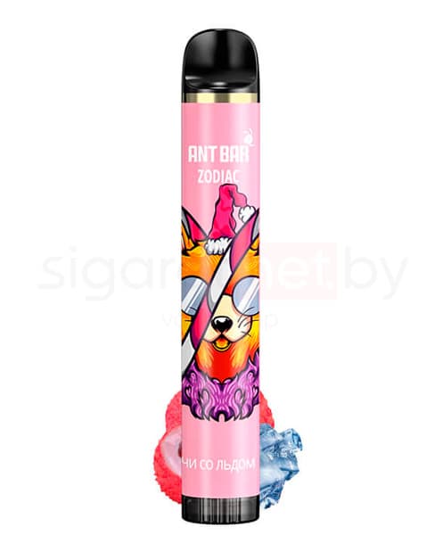 Электронная система курения ( одноразовая ) Smoant Ant Bar Zodiac 1000 mAh - Lychee Ice ( Ледяное Личи ) ( 5 мл. )