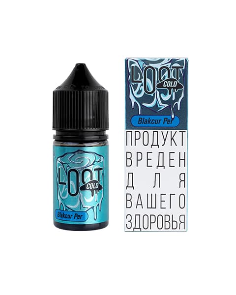Смородина Груша – Жидкость LOOT (COLD) Blakcur Per 25 мл ( 17 ± 3 мг )