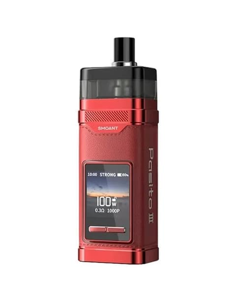 Вейп Smoant Pasito III 100W Pod  2800 mAh - 7 мл. Classical Red (Красный)