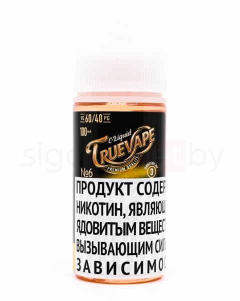 Жидкость INTRUE Lab TRUEVAPE №6 100 мл ( 3 мг ) ( Лимонный Десерт )