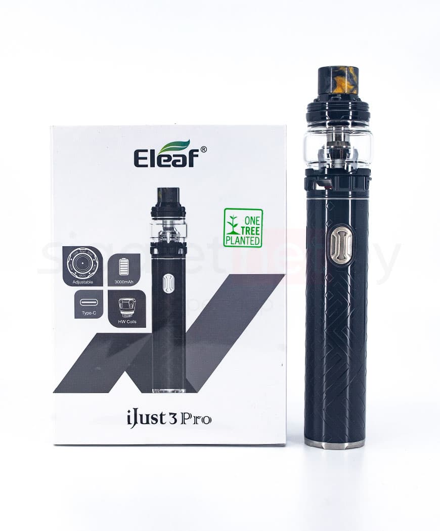 Стартовый комплект Eleaf iJust 3 Pro 75W VW с Ello Duro - 6,5 мл 3000mAh ( Черный )