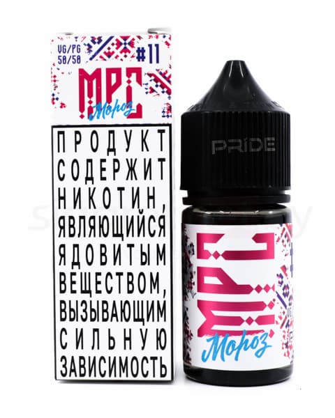 Жидкость МРС Мороз #11 30 мл ( 17 ± 3 мг ) ( Малина Ежевика )