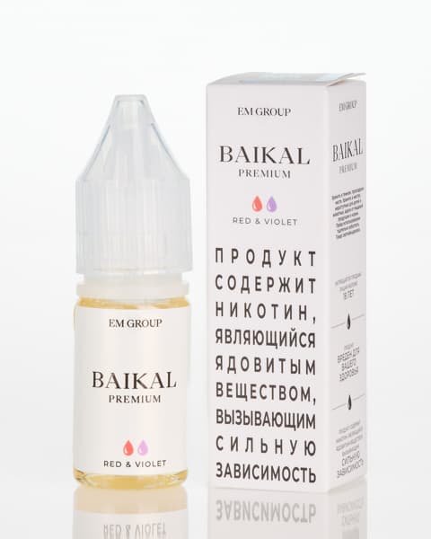 Жидкость BAIKAL - Red Violet 10 мл ( 17 ± 3 мг ) ( Фиалка Смородина )