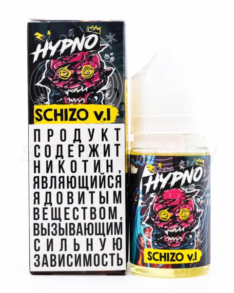 Жидкость HYPNO SCHIZO V.1 30 мл ( 17 ± 3 мг ) ( Ледяная Кола с Яблоком )