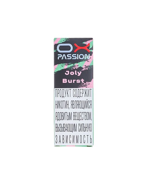 Жидкость OX Passion - Joly Burst 25 мл ( 17 ± 3 мг ) ( Клубника Киви )