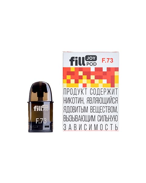 Заправленный картридж fill JOY POD - Лимон Клубника ( F73 ) ( 2 мл. Крепость 17 ± 3 мг )