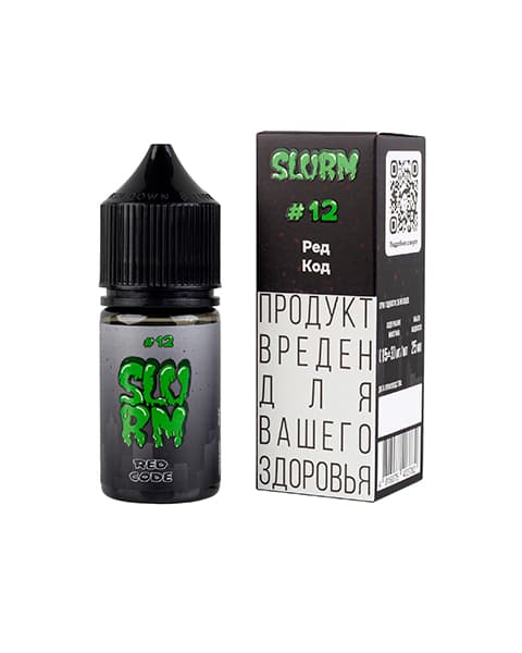Жидкость SLURM - #12 Red Code 25 мл ( 15 ± 3 мг ) ( Морс из Красных Ягод )