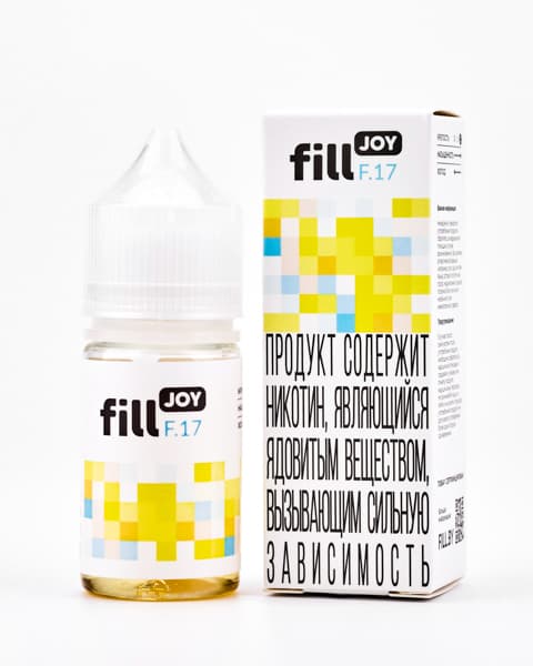 Жидкость fill JOY Классик - Ананас Кокос со Льдом ( F17 ) 25 мл ( 6 ± 1 мг )