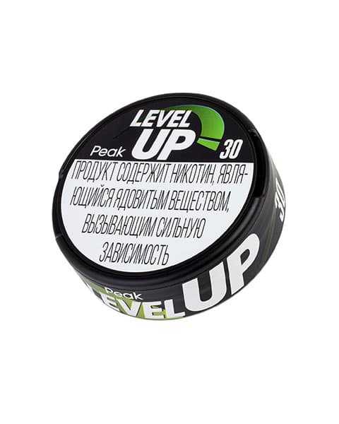 Никотиновые паучи Level UP PEAK ( Сладкая Мята ) - 9±2 мг