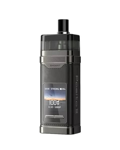 Вейп Smoant Pasito III 100W Pod  2800 mAh - 7 мл. Space Gray (Серый)