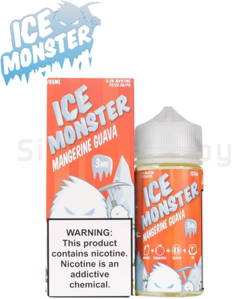 Жидкость Monster - Ice - Mangerine Guava ( Вкус тропического манго, сочного мандарина ) 100мл ( 3 )