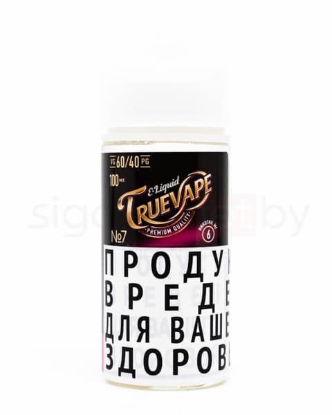 Жидкость INTRUE Lab TRUEVAPE №7 100 мл ( 6 мг ) ( Малиновый Чай )