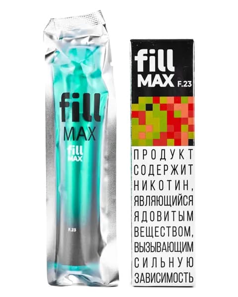 Одноразка fill MAX - 550 mAh - Киви Арбуз ( F23 ) ( 2 мл. Крепость 17 ± 3 мг\ мл )