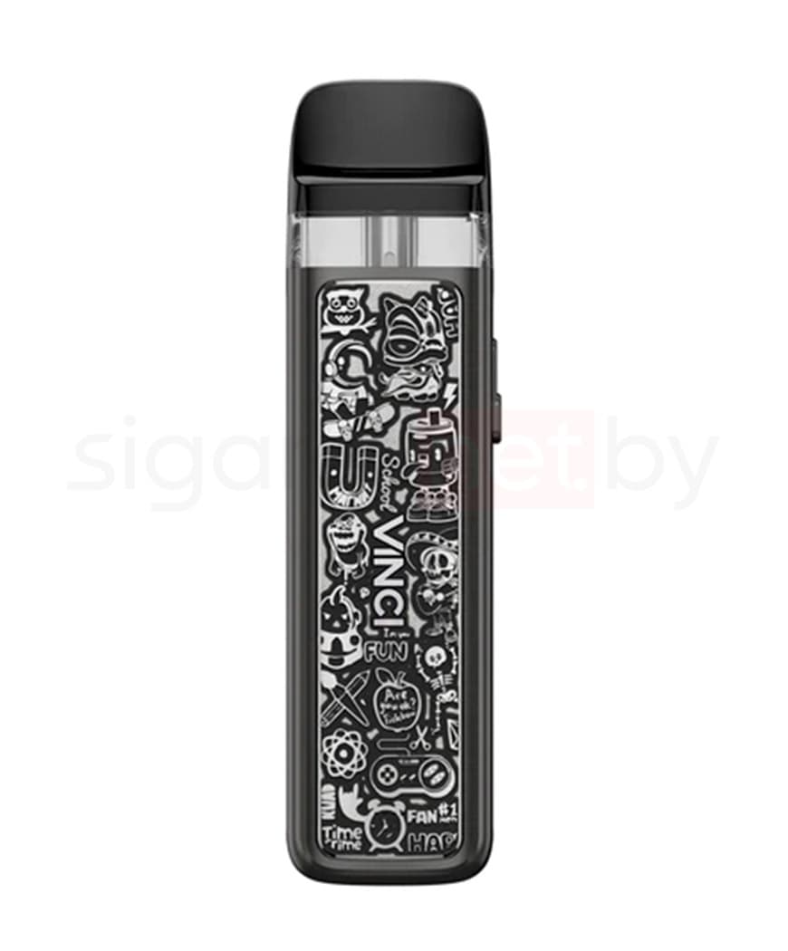 Стартовый комплект VOOPOO Vinci Pod Royal Edition - 800 mAh - 2 мл. ( Серебристый ) Silver Iron