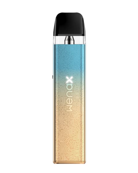 Вейп Geekvape Wenax Q Mini Pod 1000 mAh - 2 мл ( Золото - Голубой ) Gradient Gold