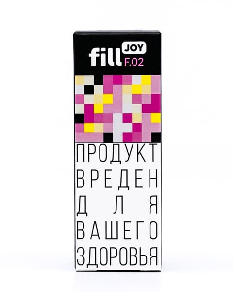Жидкость FILL JOY - Розовый Лимон ( F02 ) 25 мл ( 17 ± 3 мг )