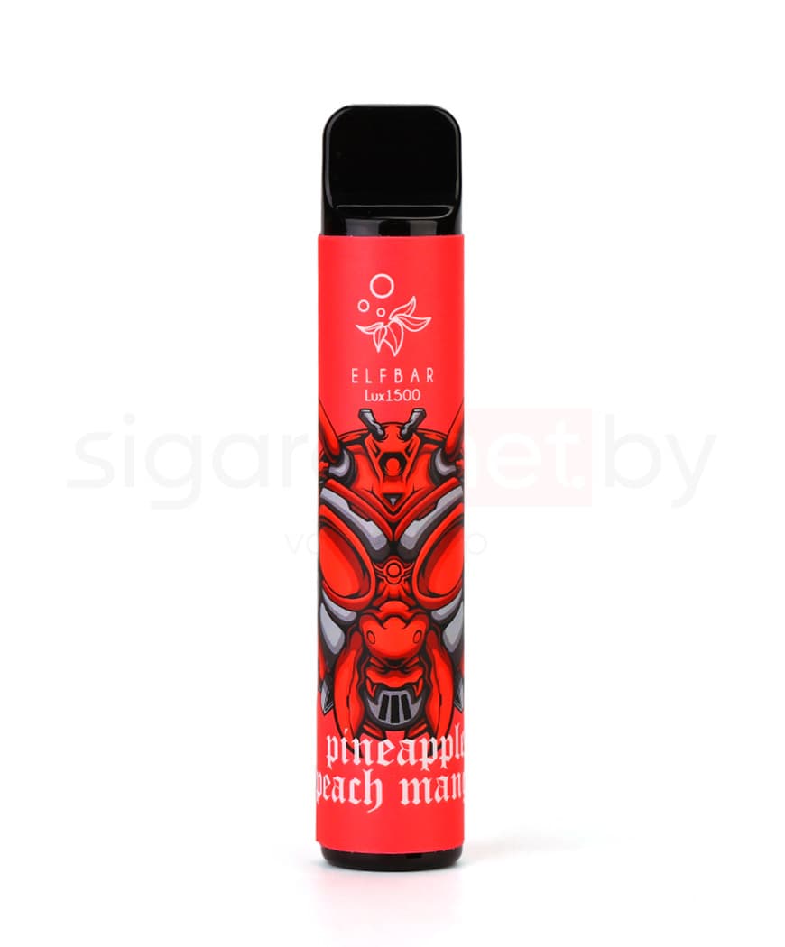 Одноразовая электронная сигарета Elf Bar Lux 850mAh - Ананас, Персик, Манго ( 4,8 мл. Крепость 50 мг\ мл )