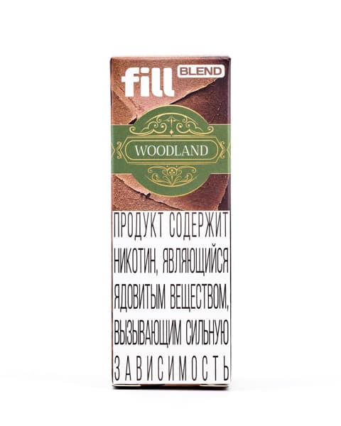 Жидкость fill BLEND - Woodland ( Ореховый Табак ) 25 мл ( 17 ± 3 мг )