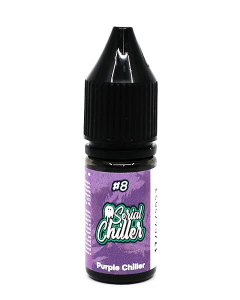 Жидкость Serial Chiller - #8 Лиловый Чиллер 10 мл ( 15 ± 3 мг ) ( Мятная Жвачка )
