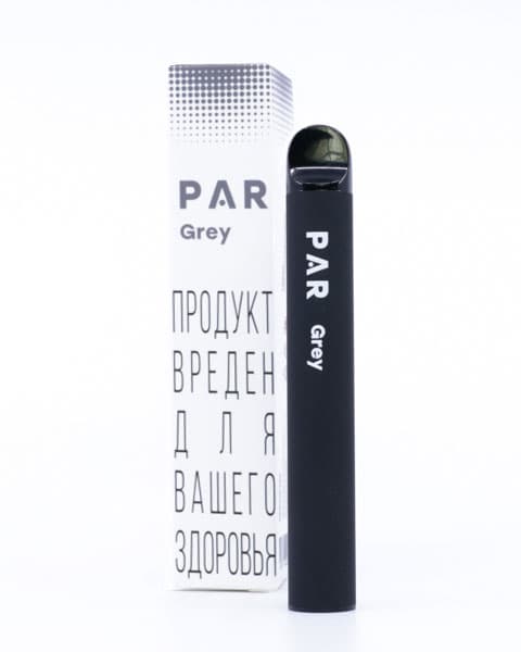 Электронная система курения ( одноразовая ) PAR 600 - 400 mAh - Черника Малина ( Grey ) ( 2 мл. Крепость 17 ± 3 мг\ мл )