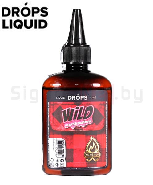 Жидкость SK DROPS, Wild Marshmallow ( Вайлд Маршмеллоу  ) (100 мл 3 мг)
