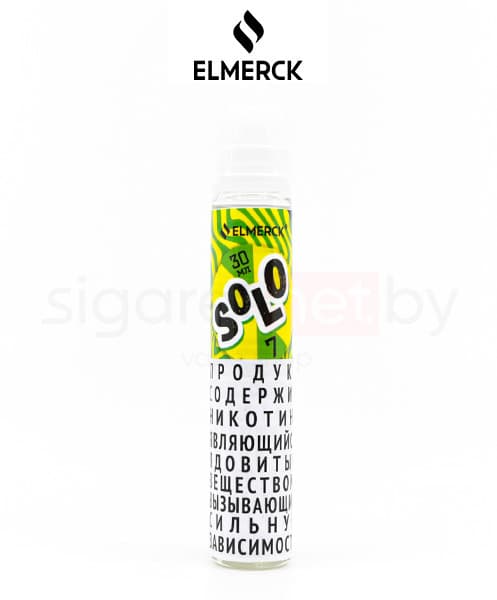 Жидкость ElMerck Solo №7 30 мл ( 6 мг ) ( Лимон Лайм )