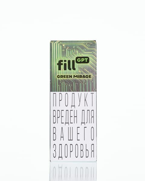 Жидкость fill GPT - Green Mirage ( Огурец Мята Лайм ) 25 мл ( 15 ± 3 мг )