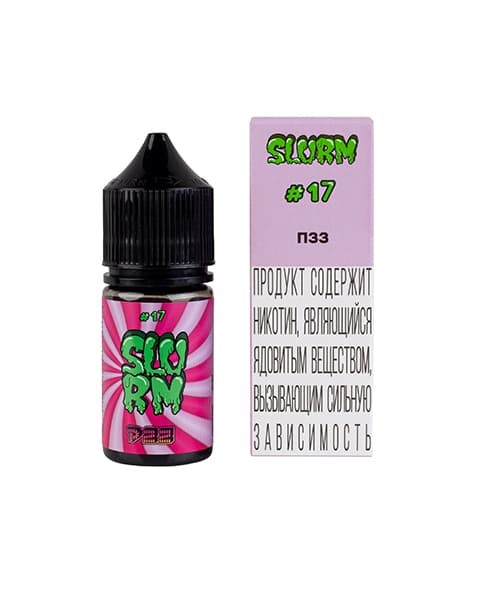 Жидкость SLURM - #17 PZZ 25 мл ( 15 ± 3 мг ) ( Ягодные Конфеты )