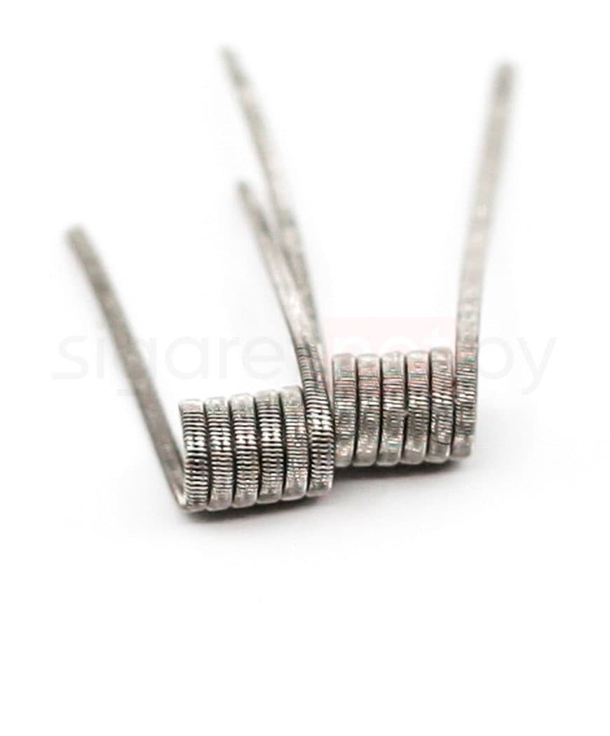Спирали ( #168 ) Fused Clapton в MTL D=2,5 mm 5 витков R ~ 0,6 Om (2*0,25 K.A1 + 0,1 Ni80) - 2 шт
