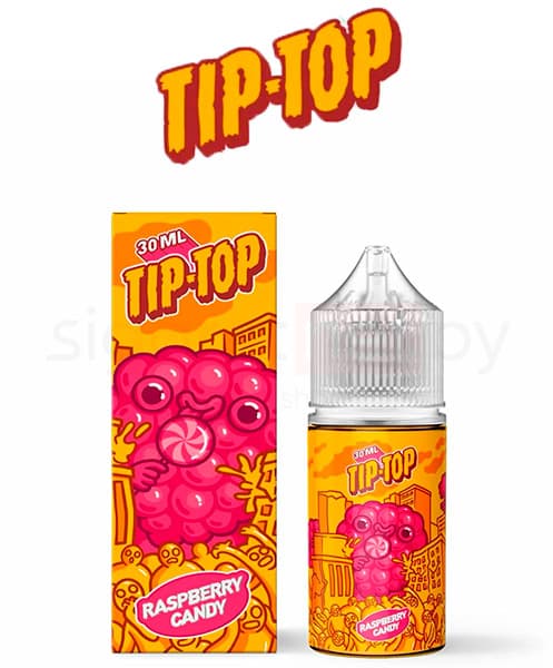 Жидкость Сinderella Tip-Top SALT - Raspberry Candy ( Малиновая Конфета ) 30 мл ( 20 мг )