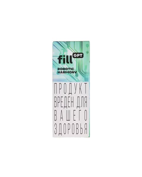 Жидкость fill GPT - Robotic Harmony ( Смородина Алоэ ) 25 мл ( 15 ± 3 мг )