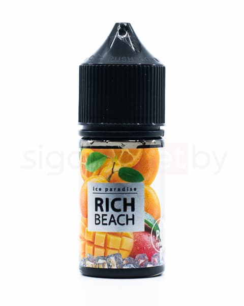 Жидкость ICE PARADISE SALT - Rich Beach 27 мл. ( 0 мг )